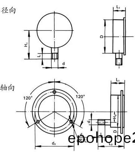 Y-B係(xi)列尺寸圖